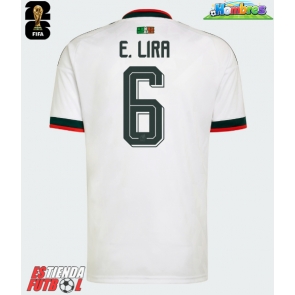 México Erik Lira #6 Segunda Equipación Mundial 2026 Manga Corta